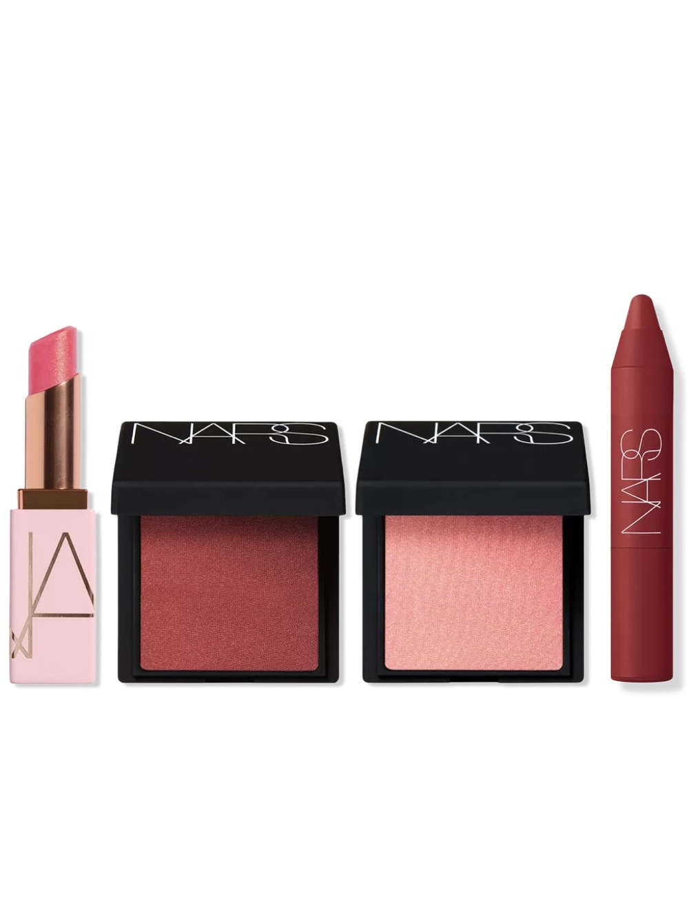 ✨NWT NARS LIP PENCIL/BALM & BLUSH DELUXE TRAVEL SIZE BUNDLE✨